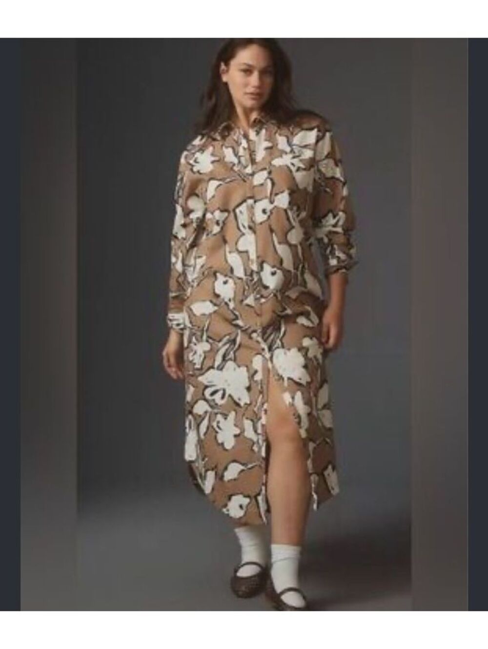 Anthropologie Maeve The Soren Shirt Dress